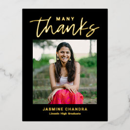 Särskilt Coola FOIL Tack vykort