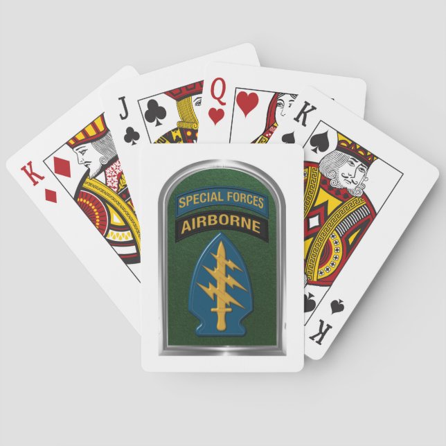 Särskilt Designade Speciella krafter som firar min Casinokort (Baksidan)