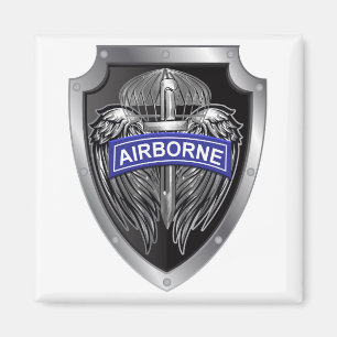 Särskilt Designat Winged Airborne Shield Magnet