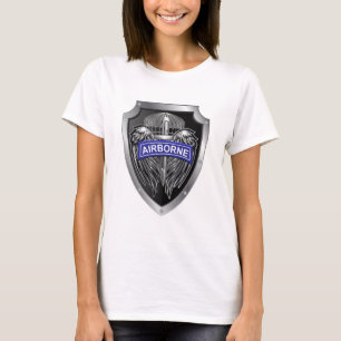 Särskilt Designat Winged Airborne Shield T Shirt