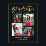 Särskilt redigerbart vykort för Coola Färg Student<br><div class="desc">Modern och snyggt studenten-meddelande/inbjudan från Berry Berry Sweet Designs. Besök vår designutställningslokal på www.berryberrysweet.com för snyggt,  kontorsdesign och personliger!</div>