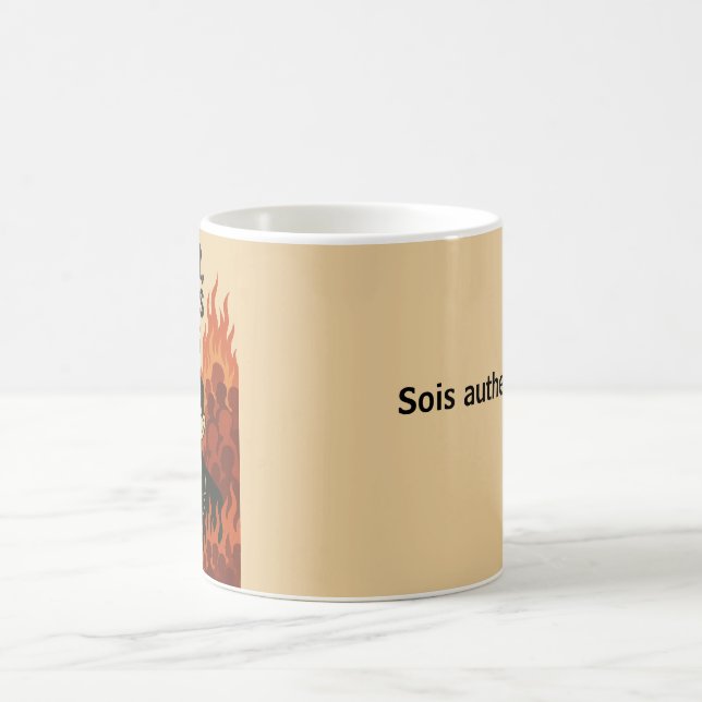 Sartre Helvetet är andra. Klassisk mugg, 330 ml Kaffemugg (Center)