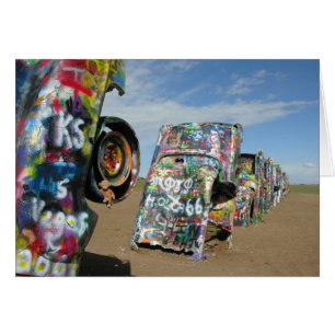Saru i Cadillac Ranch OBS Kort