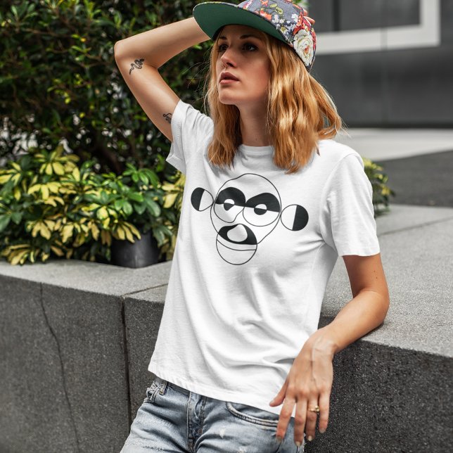 Saru Monkey Zodiac-tecken T Shirt (Skapare uppladdad)