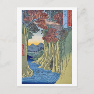 Saruhashi Monkey Bridge Kai Vykort