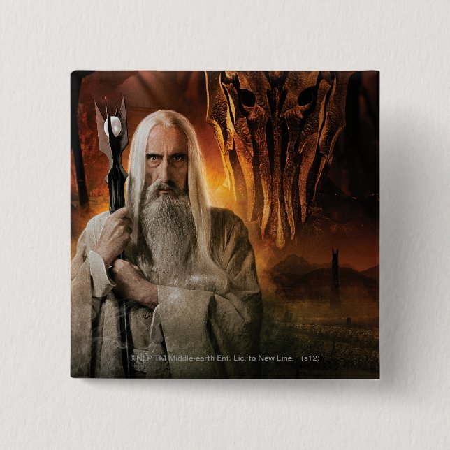 SARUMAN™ och Foes Knapp (Framsida)