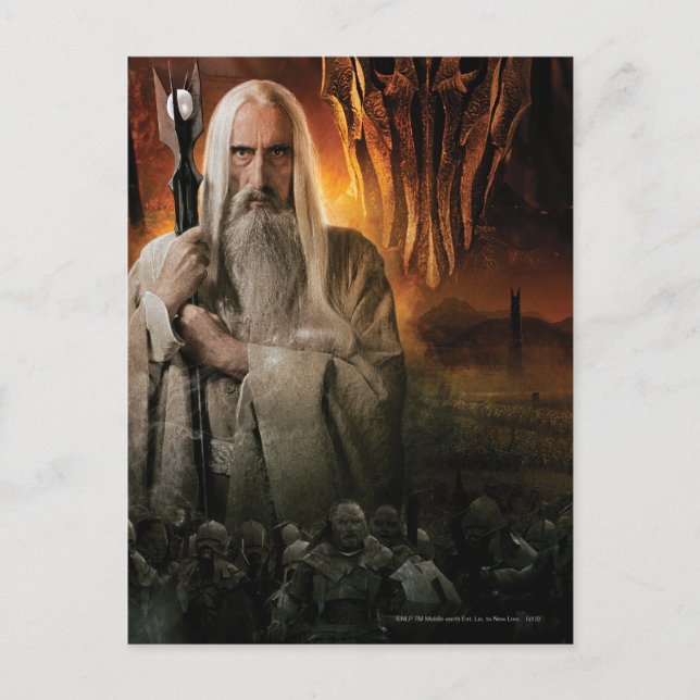 SARUMAN™ och Foes Vykort (Framsida)