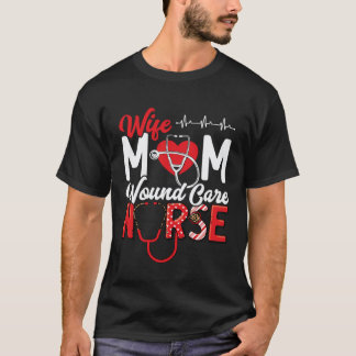 Sårvårdssjuksköterska Ammande Mamma Mor T Shirt