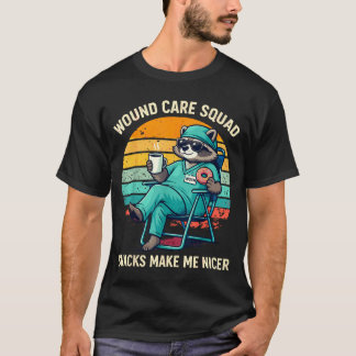 Sårvårdssjuksköterska Roliga Snacks Gör Trevligare T Shirt