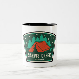 Sarvis Bäck Wilderness Colorado Camping Två-Tonad Mugg