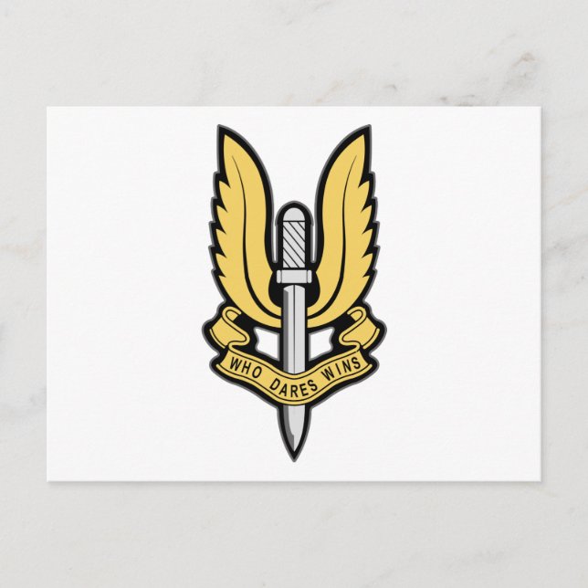 SAS Insignia Vykort (Framsida)