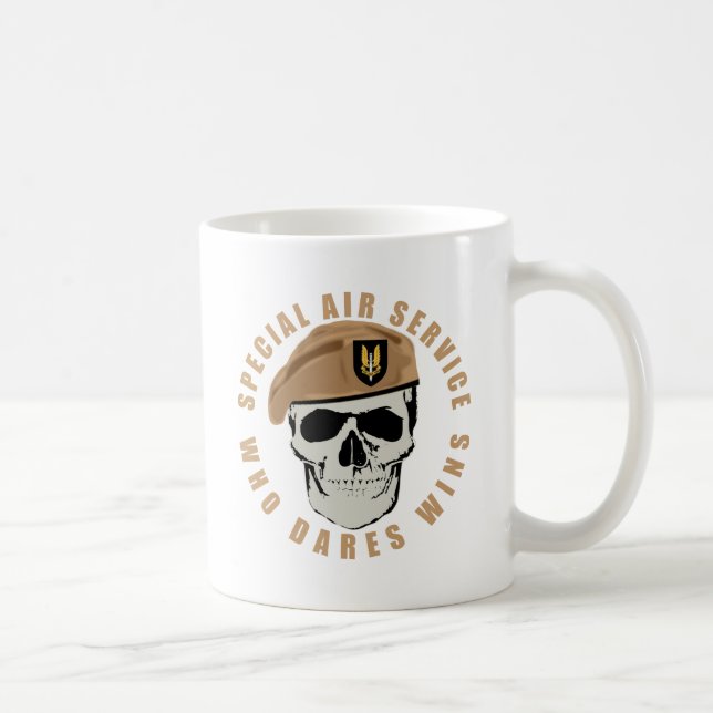 SAS skalle Kaffemugg (Höger)