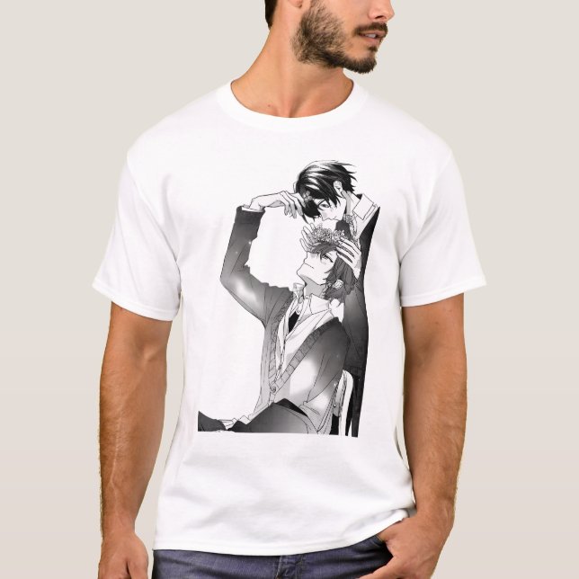 Sasaki och Miyano Anime T Shirt (Framsida)