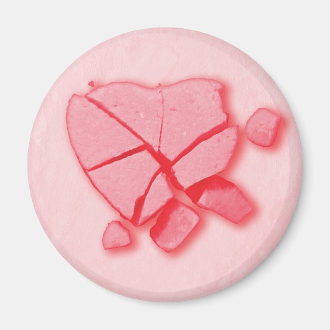 Saschat Candy Heart Magnet (Framsidan)