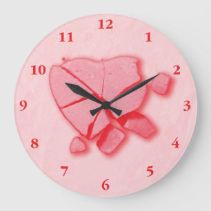 Saschat Candy Heart Stor Klocka