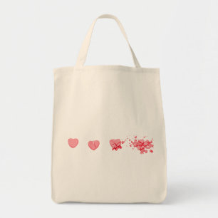 Saschat Candy Heart Tygkasse