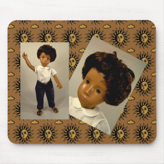 Sasha Doll / Puppe Mauspad Musmatta (Framsidan)