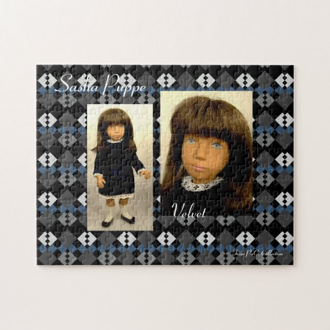 Sasha Doll Puzzle Velvet Pussel (Horisontell)