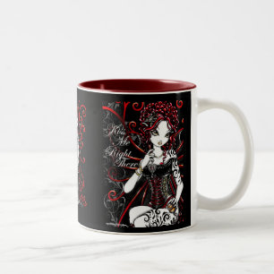 Sasha felik valentines daymugg Två-Tonad mugg