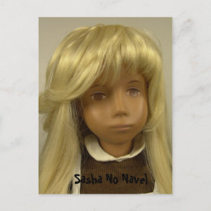 Sasha Puppe No Navel Postkarte Vykort