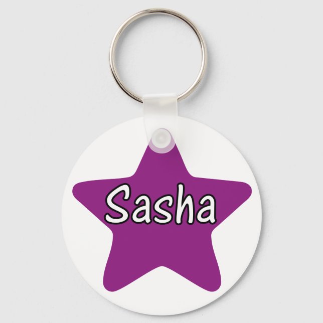 Sasha Star Nyckelring (Framsida)