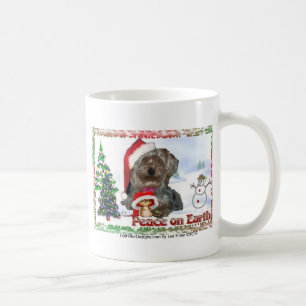 Sasha Sydney Silky Hund Mouse Helgdag Gifts Kaffemugg
