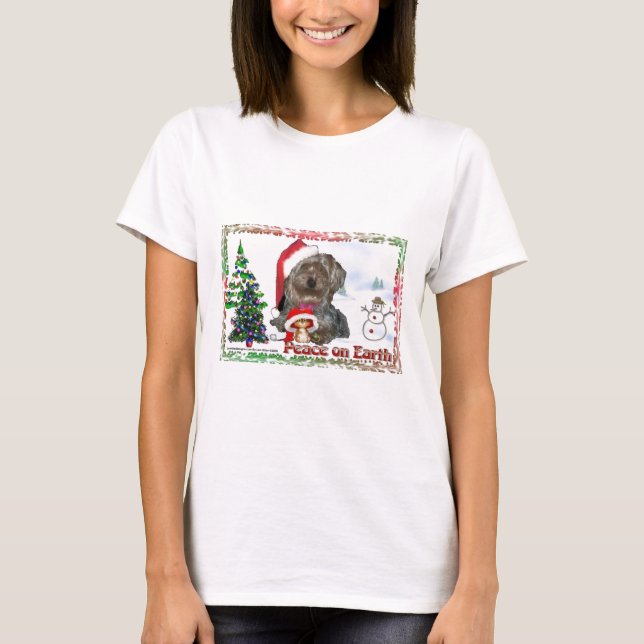 Sasha Sydney Silky Hund Mus Semester Kläder Tee (Framsida)