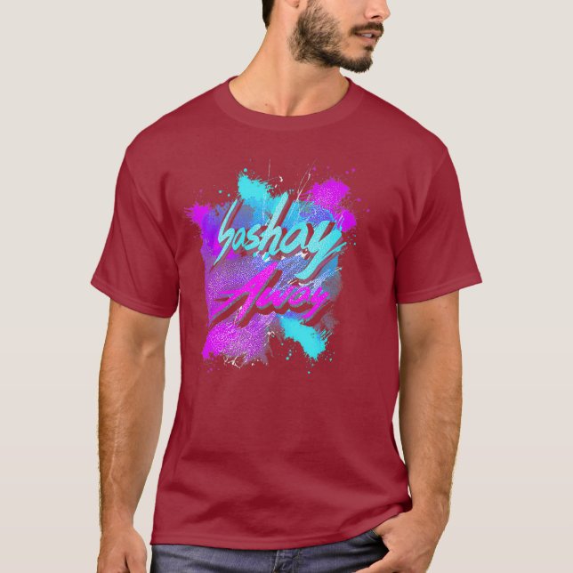 Sashay Away T Shirt - Drag Queen Cabaret Diva (Framsida)