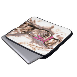 "Sashed" laptop sleeve