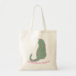 Sashiko cat, 刺し子風猫 tygkasse