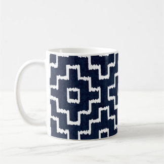 Sashiko Mönster: Traditionell japansk broderiy Kaffemugg