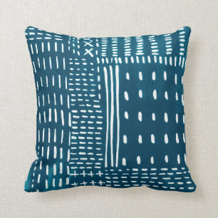 Sashiko Stites Kudde
