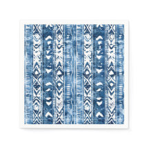 Sashiko White och Blue