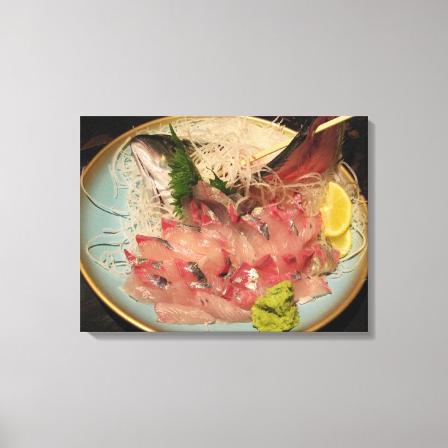 Sashimi 刺身 canvastryck (Framsida)