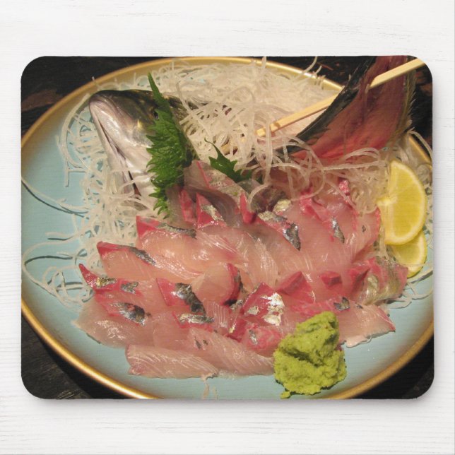 Sashimi 刺 身.. Japansk mat Musmatta (Framsidan)