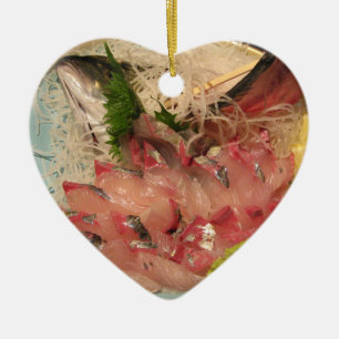 Sashimi 刺 身 julgransprydnad keramik