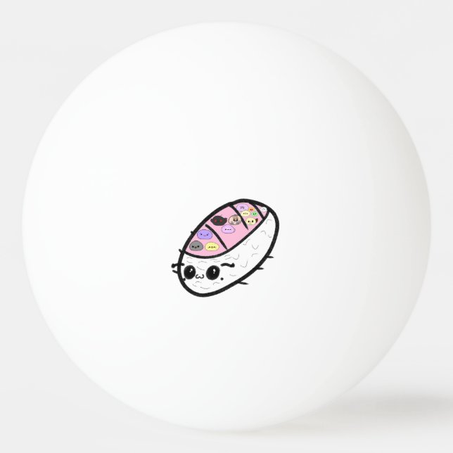 Sashimi Gråsuggor Söt Rolig Djur Mochis Pingisboll (Framsidan)