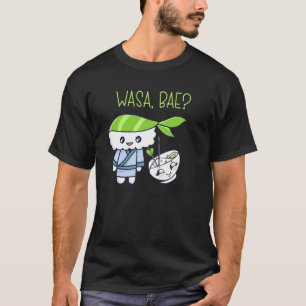 Sashimi Japansk Mat Wasa Bae Lax Sushi T Shirt
