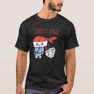 Sashimi Japanska Food Sushi Kung Salmon Sushi 1 T Shirt