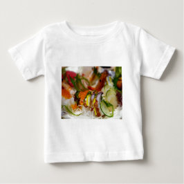 Sashimi Lax Fisk Mat Skaldjur Japanska Tee