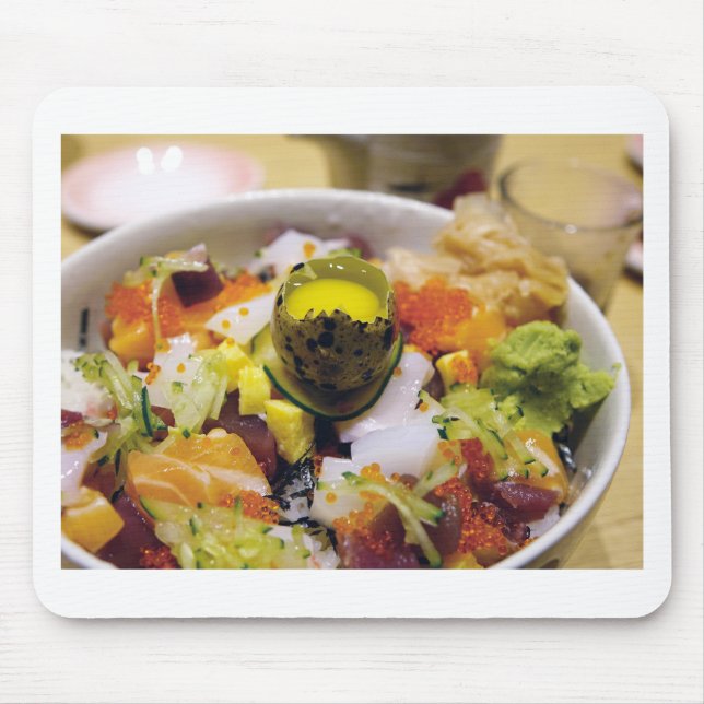 Sashimi Salmon Tuna Fish Seafood Caviar Japanska Musmatta (Framsidan)