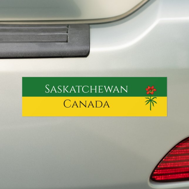 saskatchewan bildekal (På Bil)