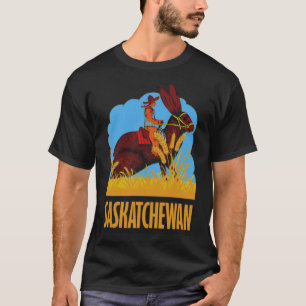 Saskatchewan Canada Vintage resor Decal Classic T Shirt