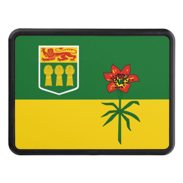 Saskatchewan Flagga (CANADA) Dragkroksskydd (Framsidan)