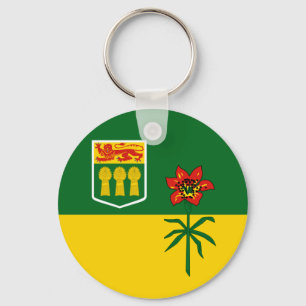 Saskatchewan Flagga (CANADA) Nyckelring