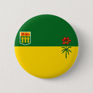 Saskatchewan Flagga Knapp