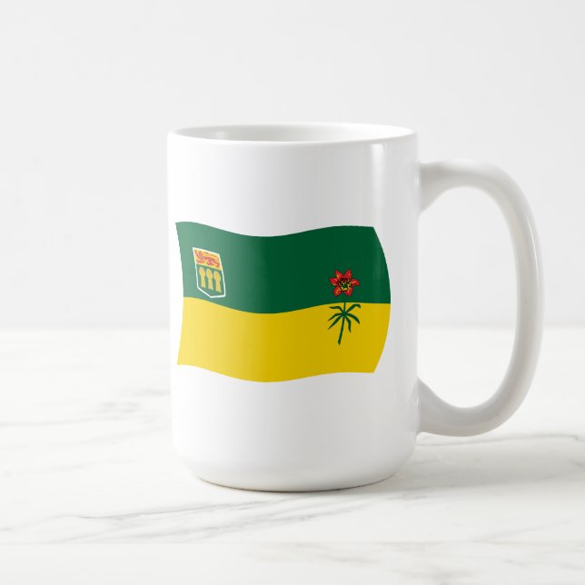 Saskatchewan Flagga Mugg (Höger)