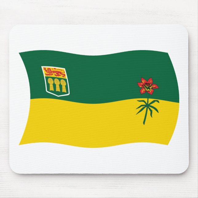 Saskatchewan Flagga Musmatta (Framsidan)