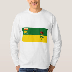 Saskatchewan Flagga T Shirt