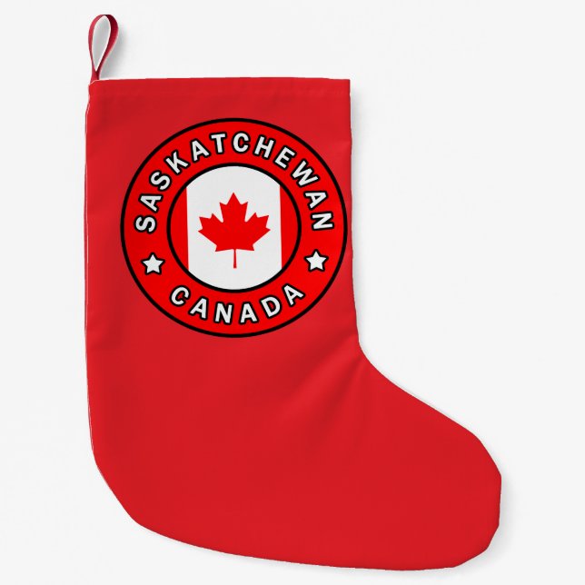 Saskatchewan Kanada Liten Julstrumpa (Framsidan)